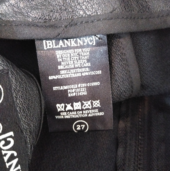 Blank NYC mini skirt zipper accent - Picture 2 of 8